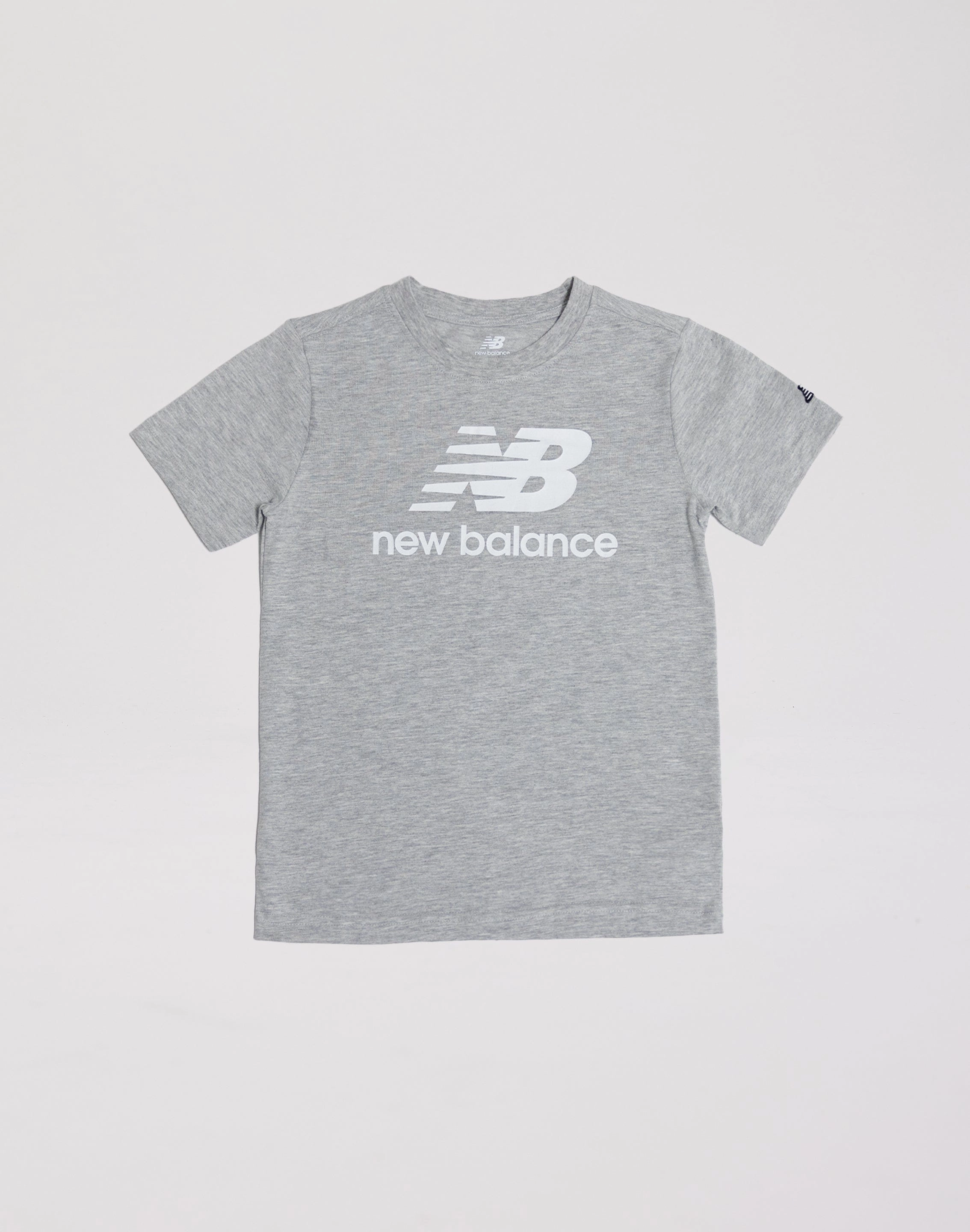 New Balance Essentials Stacked Logo Tee Grade-School Clothing and accessories Luxury fashion items