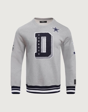 Fashion sizes Pro Standard Dallas Cowboys Mashup Rib Crewneck Best - selling fashion