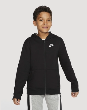 Fashion storage (wardrobes, hangers, etc.) Nike Club Fleece Full-Zip Hoodie Grade-School Popular fashion picks