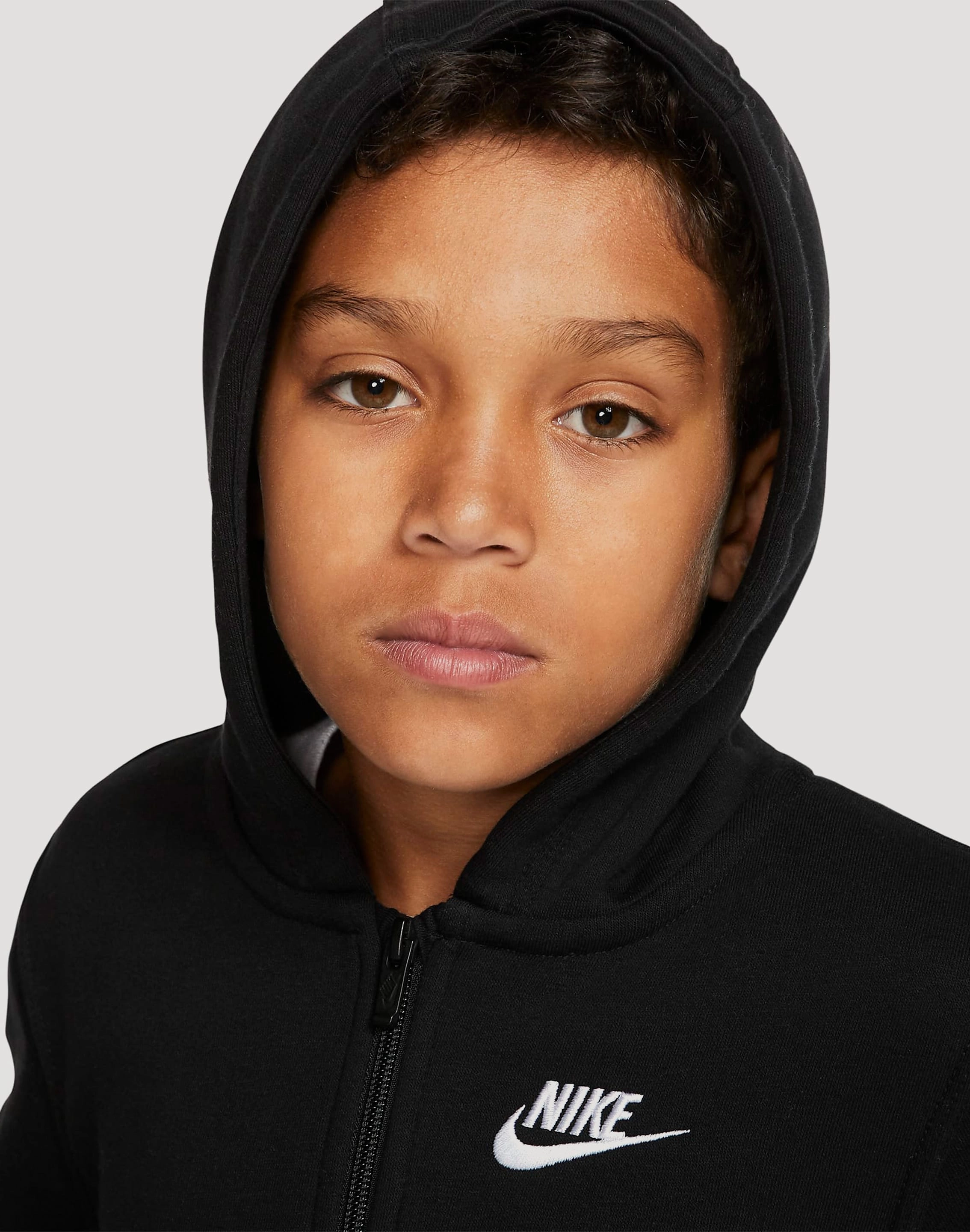 Fashion storage (wardrobes, hangers, etc.) Nike Club Fleece Full-Zip Hoodie Grade-School