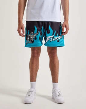 Fashion storage (wardrobes, hangers, etc.) Pro Standard Florida Marlins Flame Shorts Military - inspired fashion