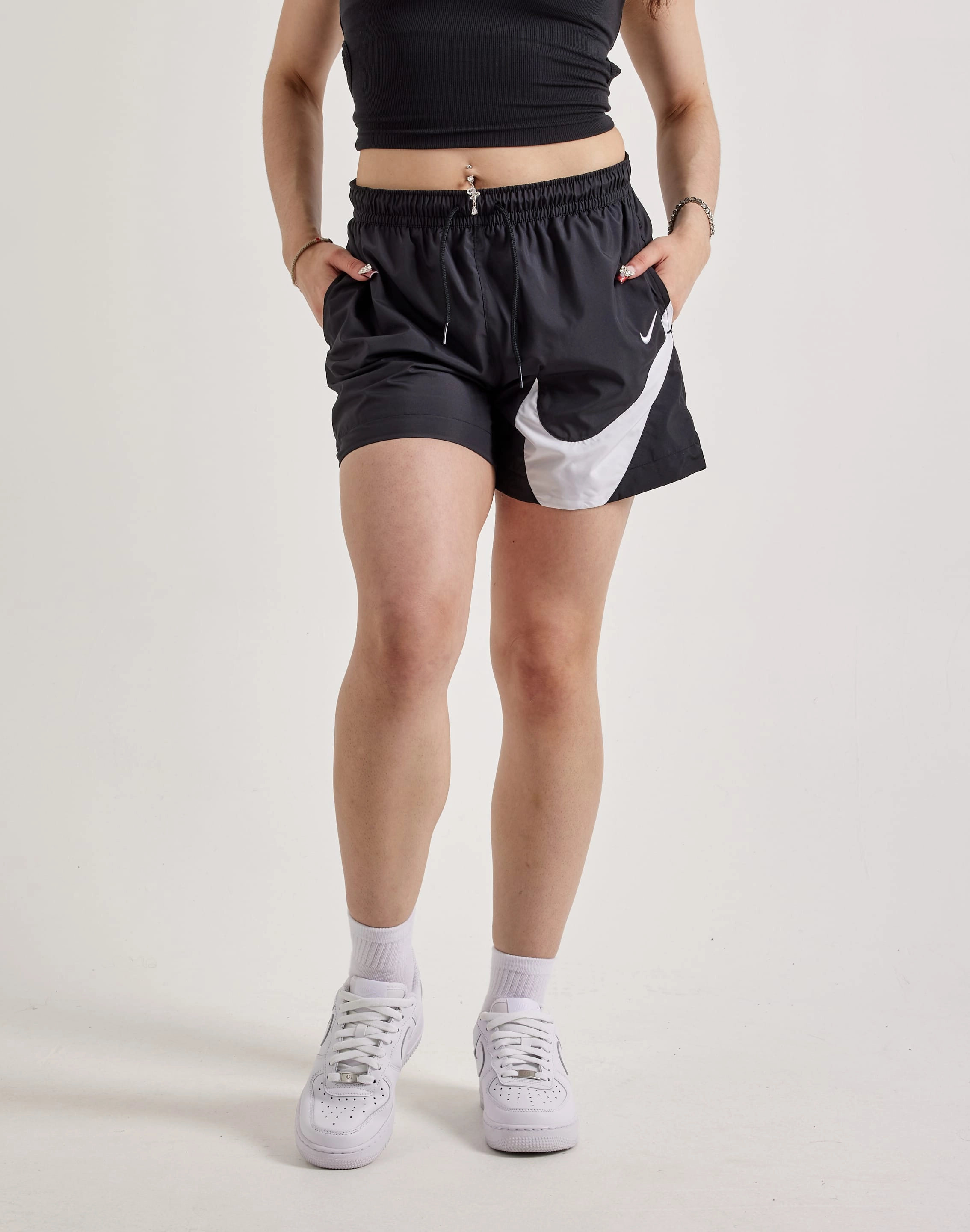 Fashion subscription services Nike Mid-Rise Woven Logo Shorts Sustainable fashion