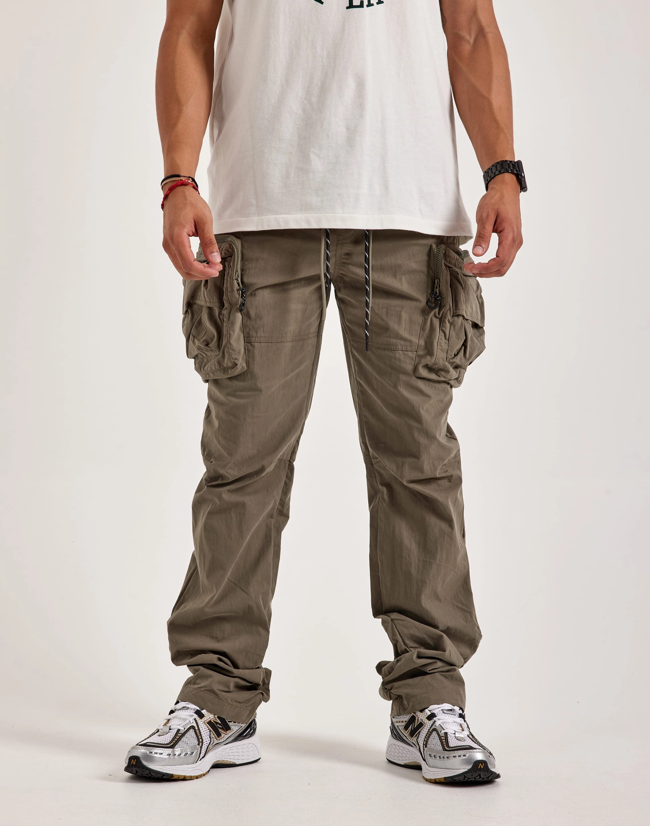 Fashion subscription services Smoke Rise Utility Stacked Cargo Pants Fashion models