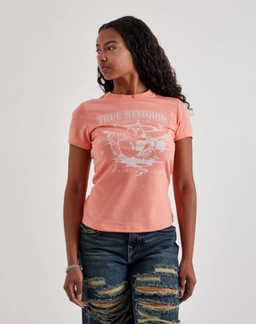 Fashion subscription services True Religion Crystal Buddha Tee Fashion catalog