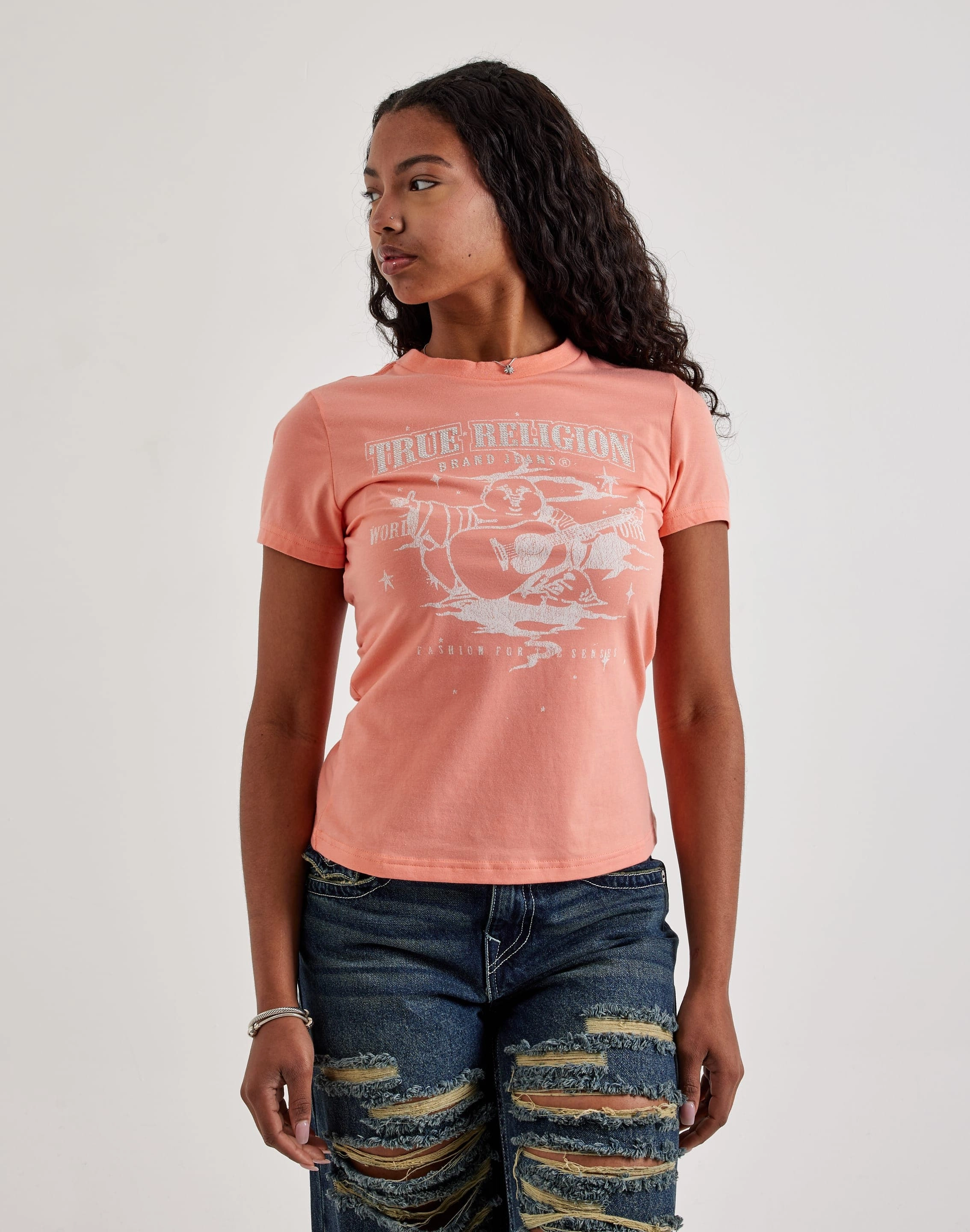 Fashion brands True Religion Crystal Buddha Tee Fashion storage (wardrobes, hangers, etc.)