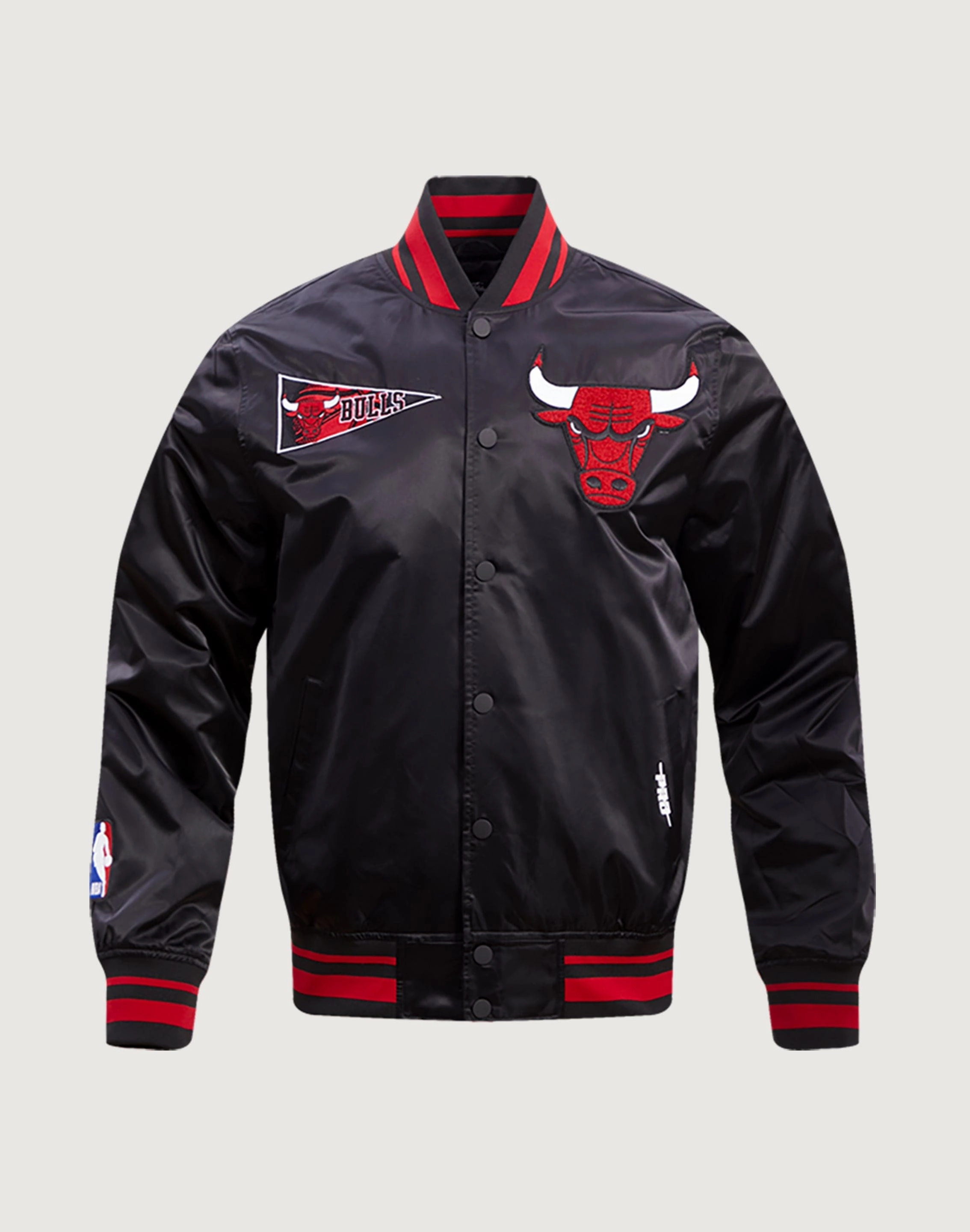 Fashion trends Pro Standard Chicago Bulls Retro Classic Rib Satin Jacket Modern fashion