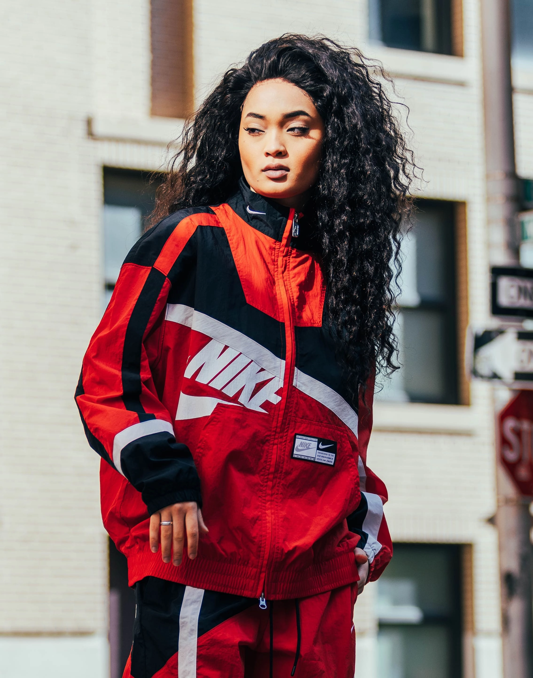Fashionable goods Nike Oversized Woven Jacket Smart casual wear