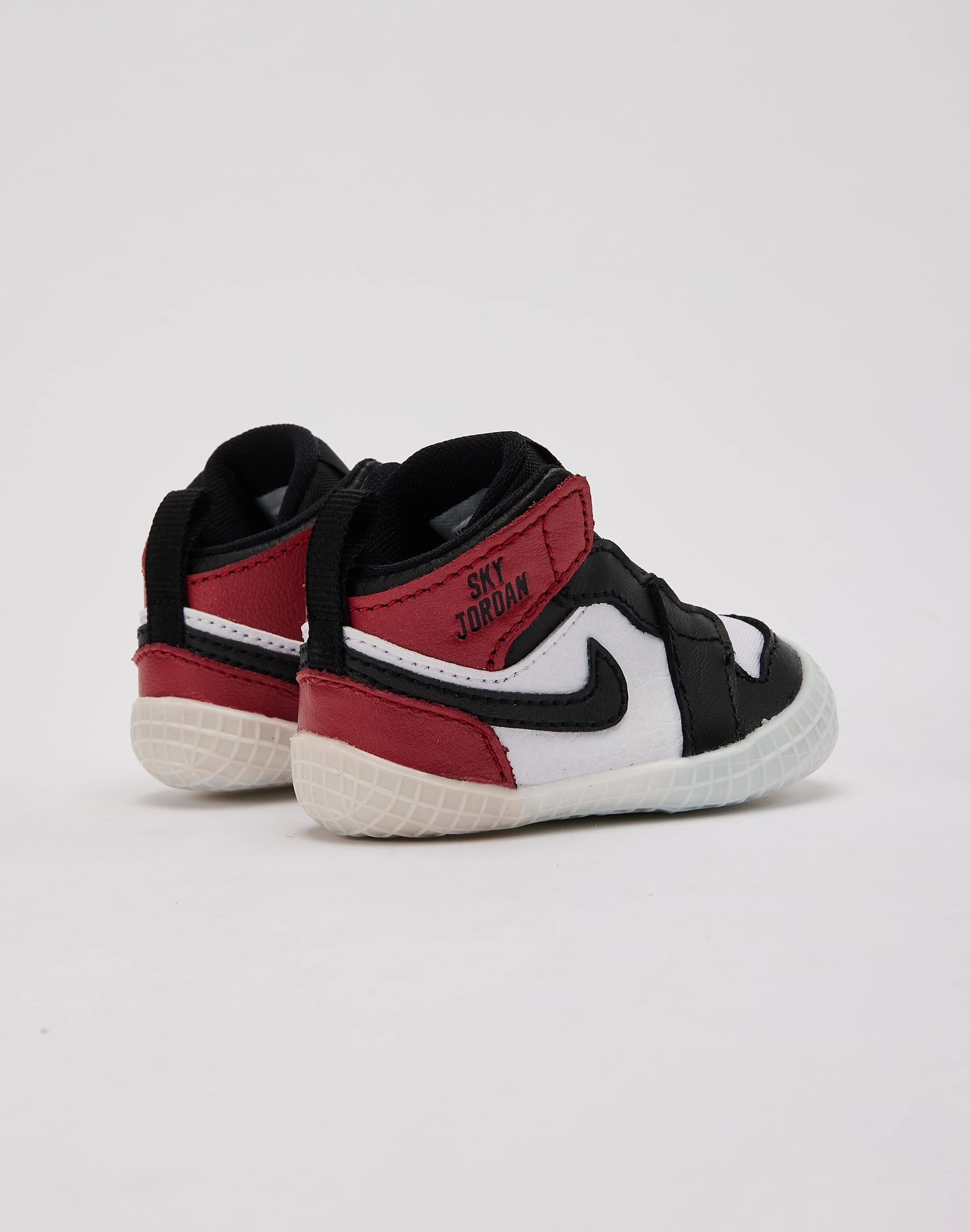 Fashionable options Jordan Air Jordan 1 'Black Toe Reimagined' Crib Bootie Infant