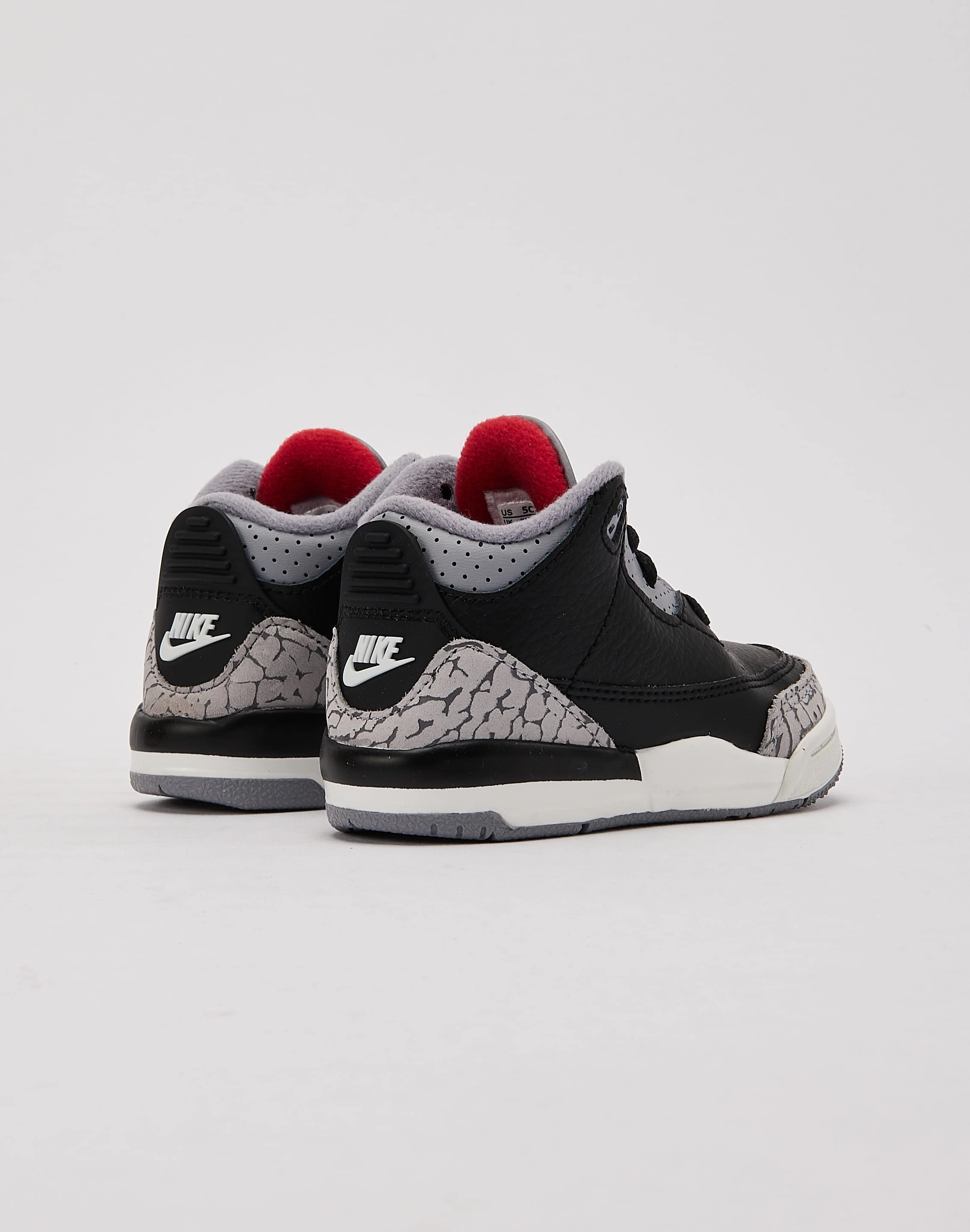 Fashionable options Jordan Air Jordan 3 Retro 'Black Cement' Toddler
