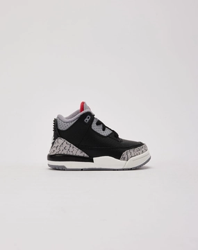 Fashionable options Jordan Air Jordan 3 Retro 'Black Cement' Toddler Fashion trends by region
