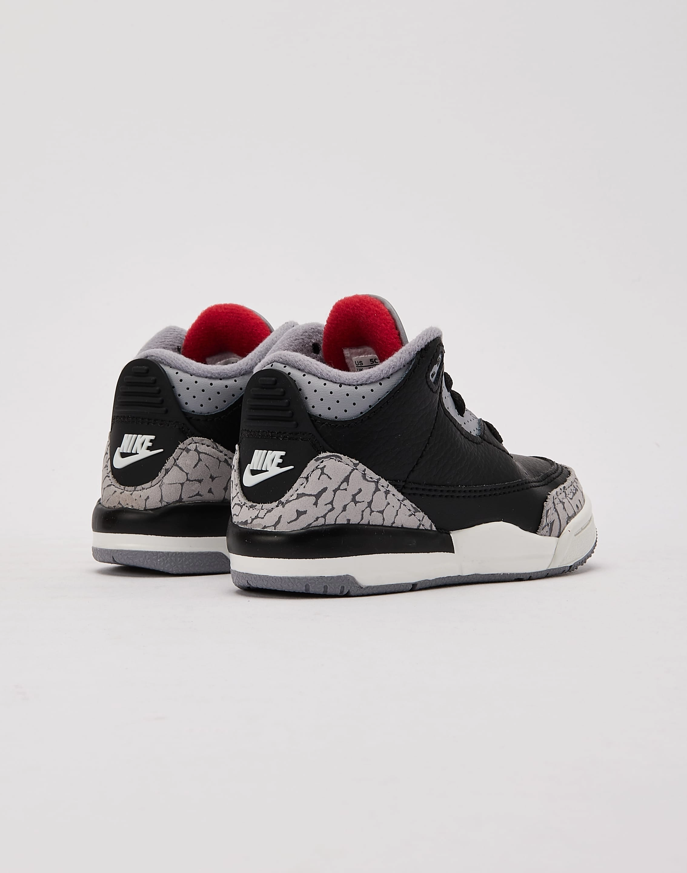 Fashionable options Jordan Air Jordan 3 Retro 'Black Cement' Toddler