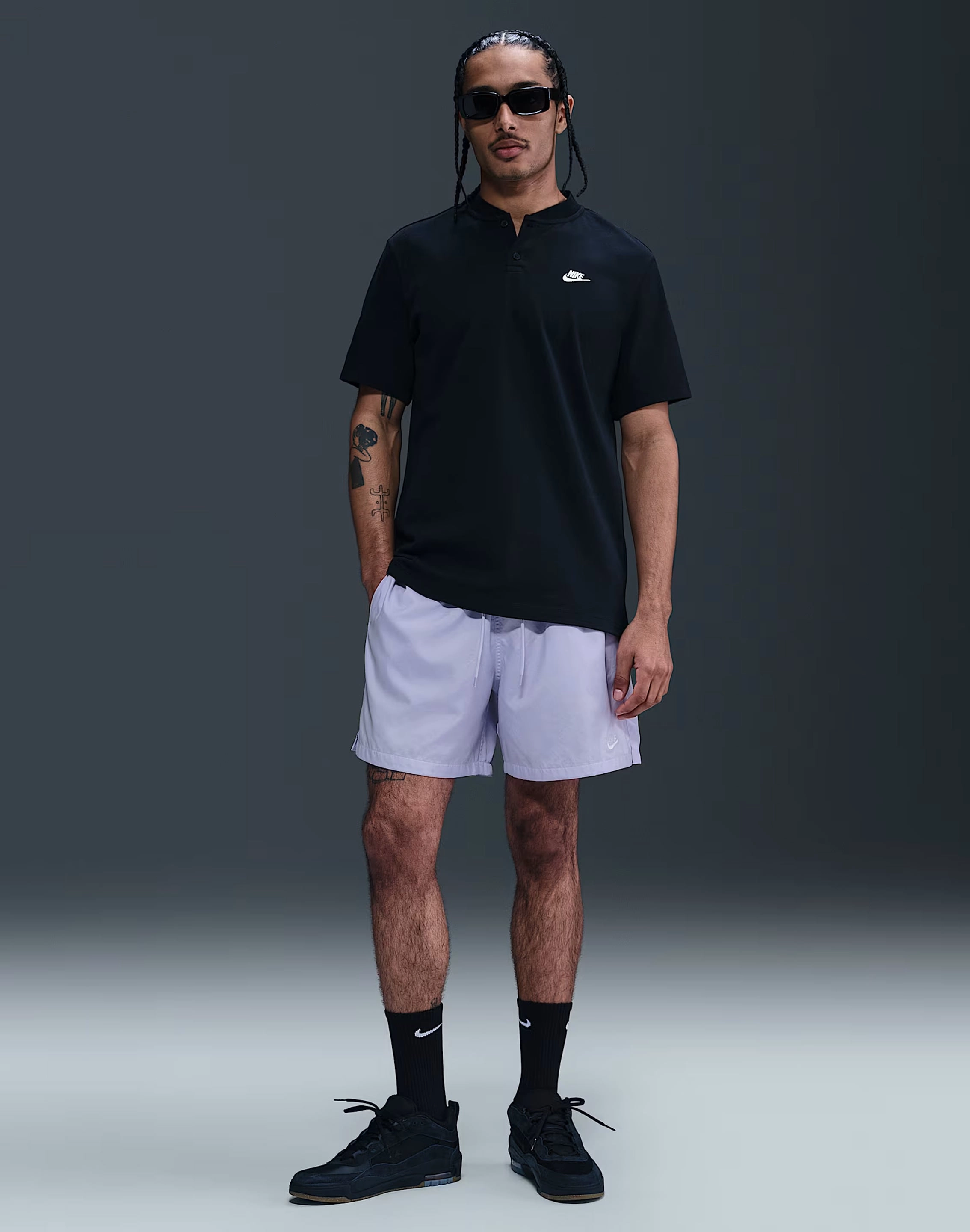 Fashionable options Nike Club Woven Flow Shorts Vintage - inspired fashion