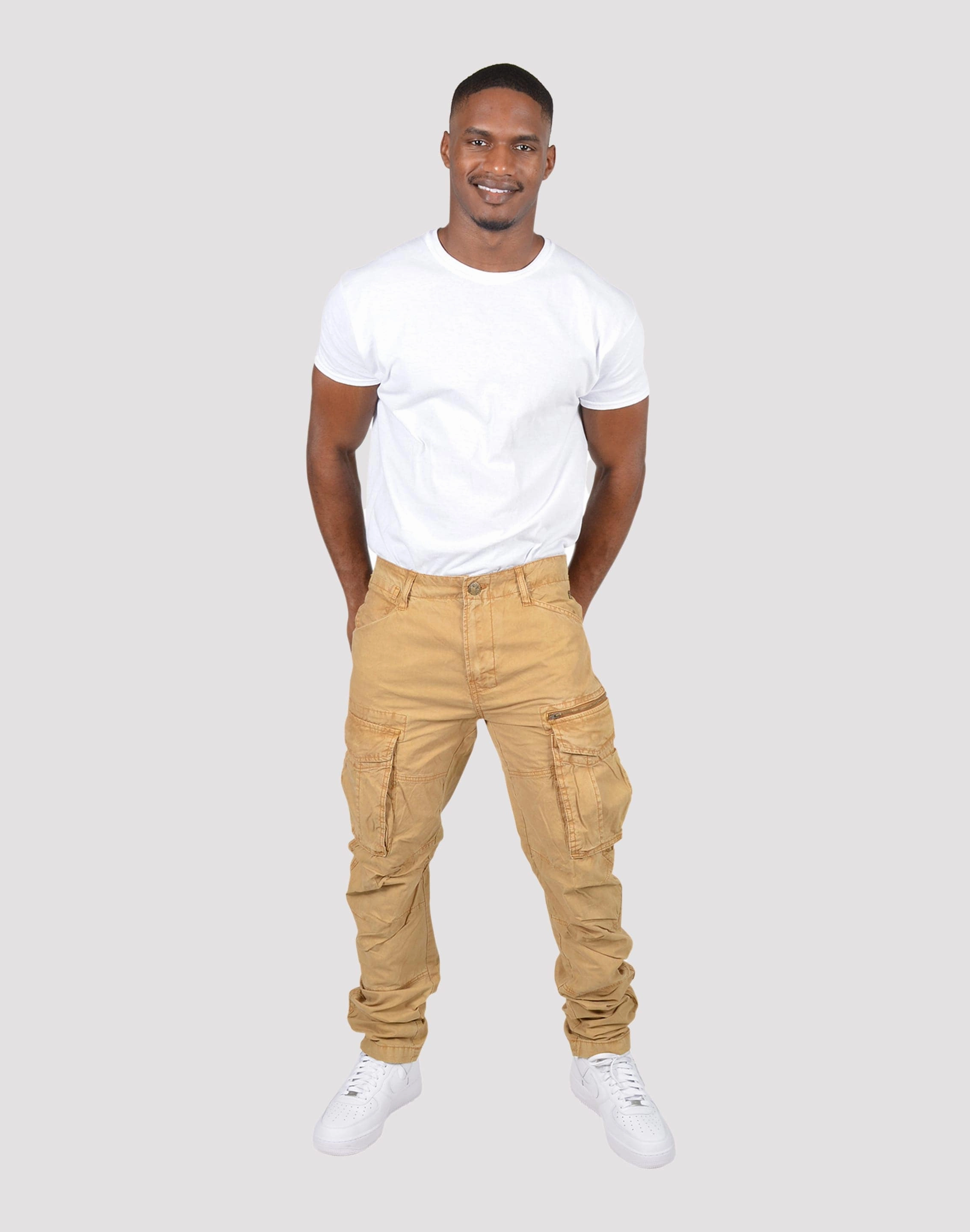 Military - inspired fashion Grindhouse Twill Front Cargo Log Zip Rust Pants Fashion advice