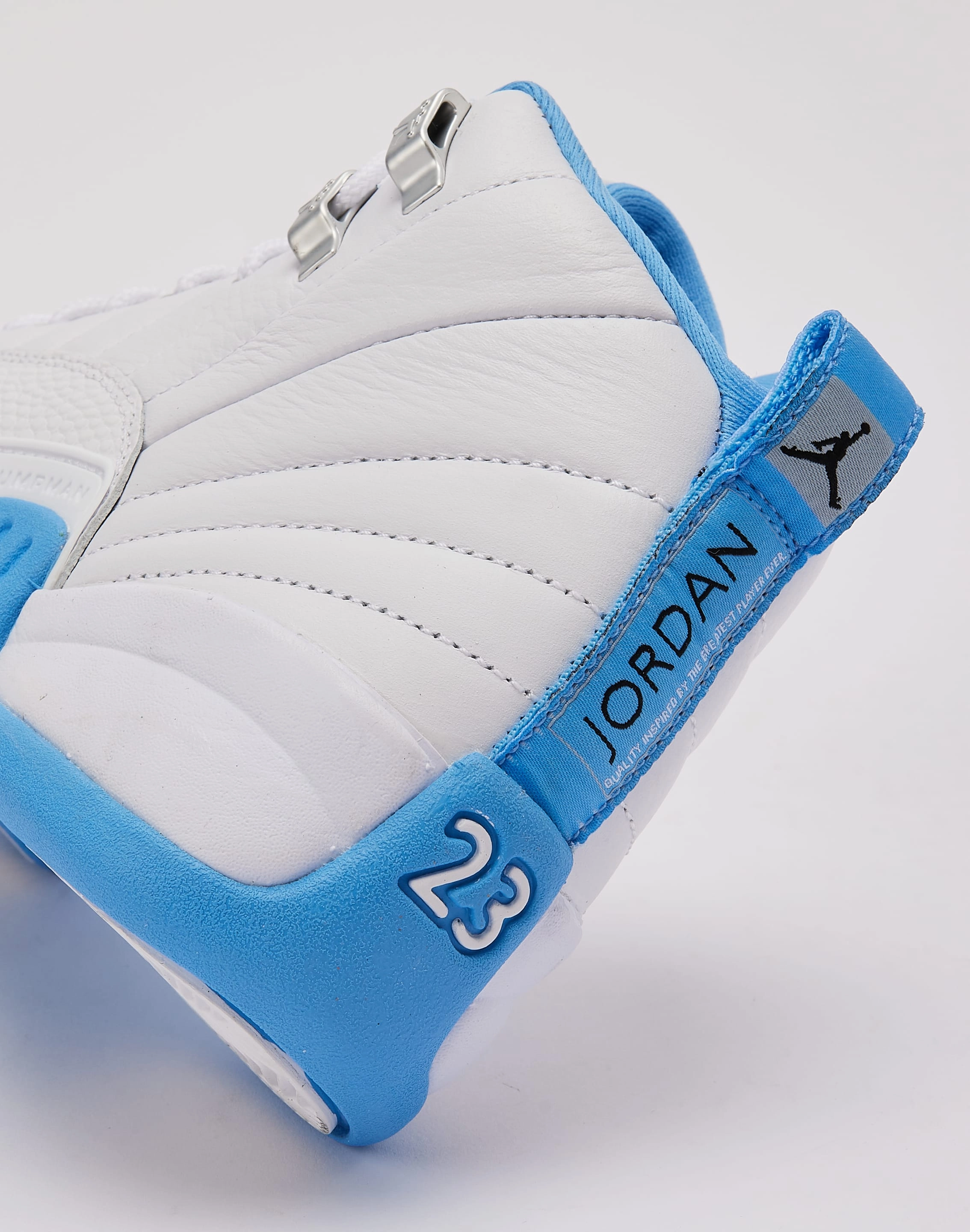 Formal wear selections Jordan Air Jordan 12 Retro 'White and University Blue' Grade-School