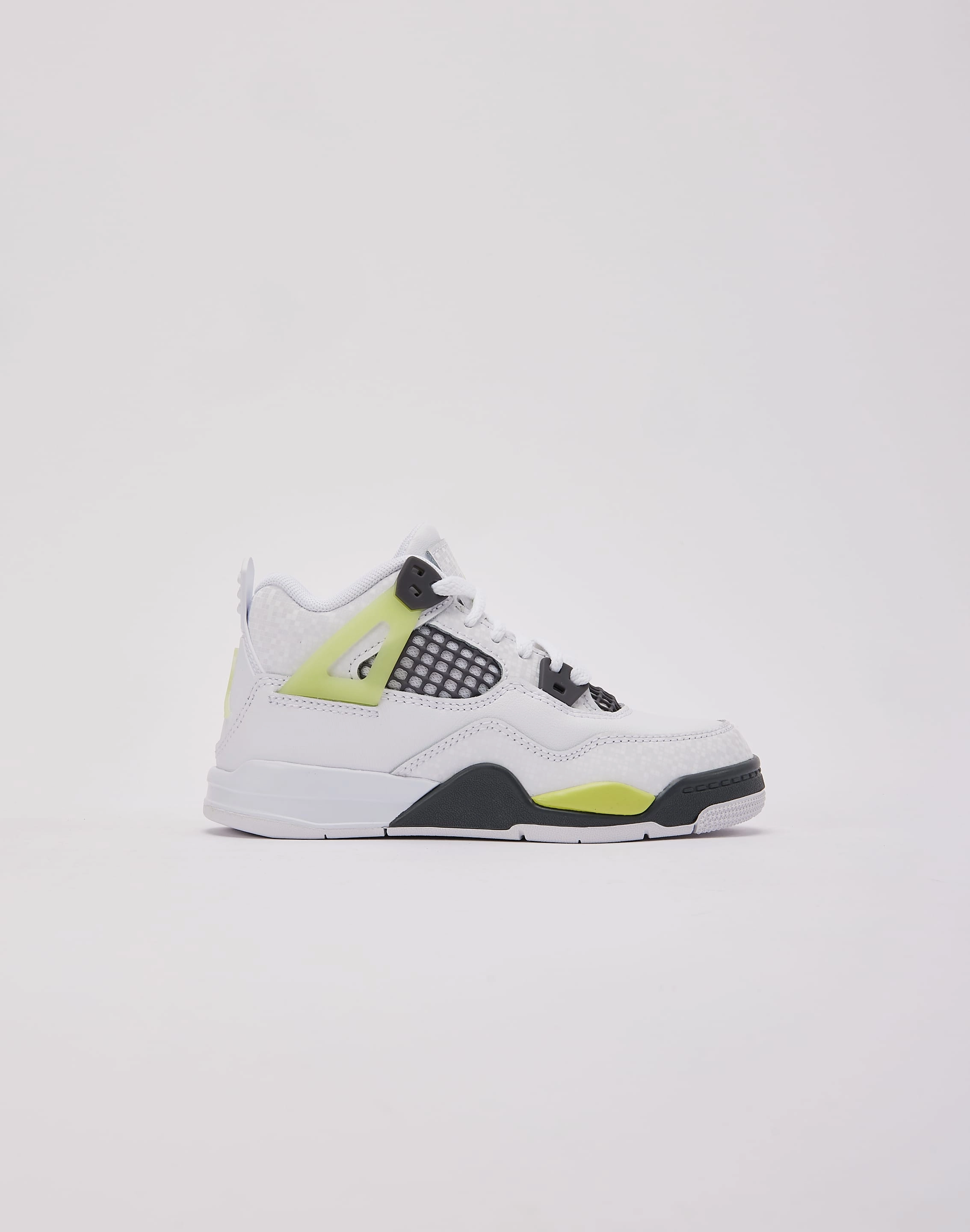 Free shipping offers Jordan Air Jordan 4 Retro 'Light Lemon Twist' Pre-School Fashionable goods
