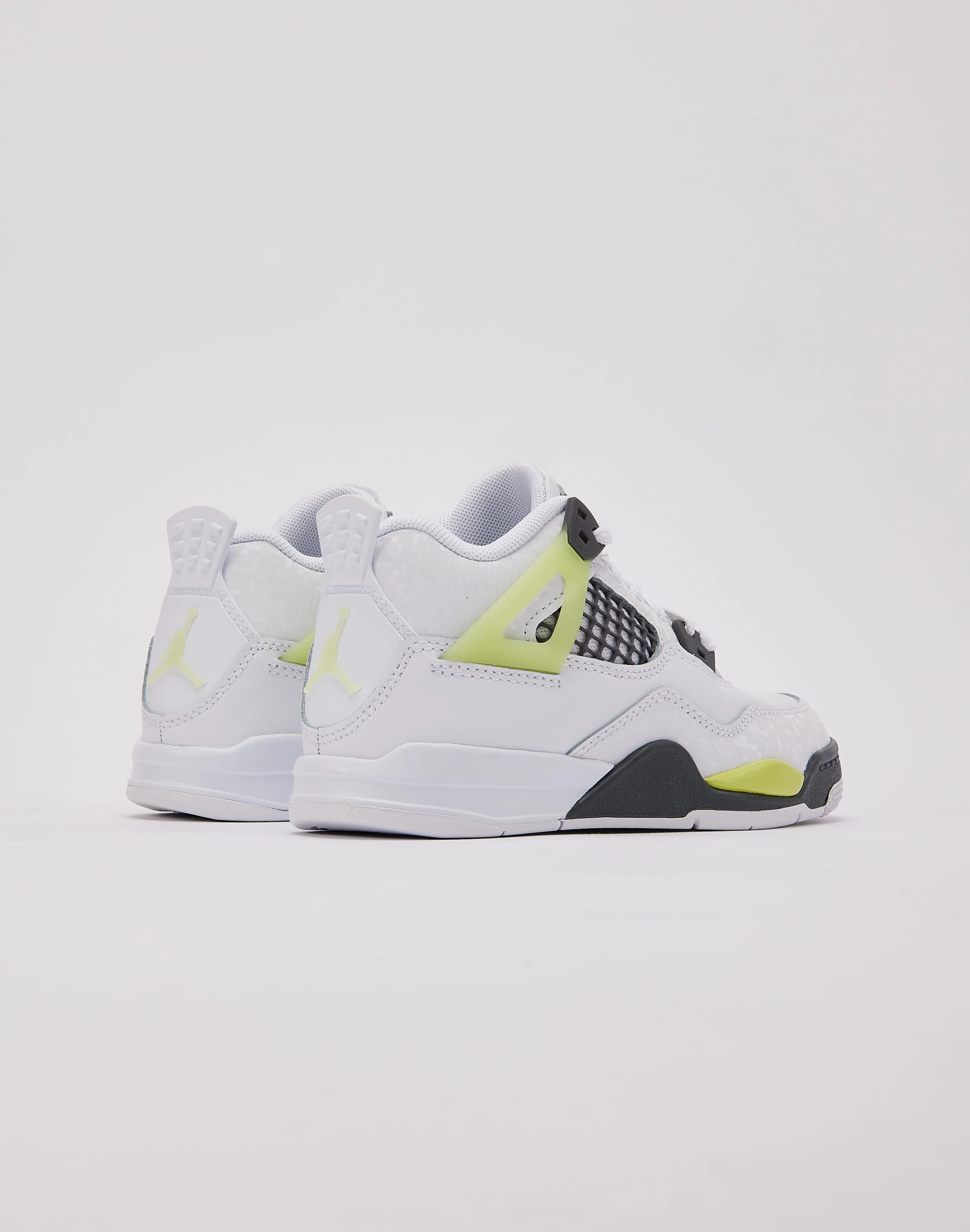 Free shipping offers Jordan Air Jordan 4 Retro 'Light Lemon Twist' Pre-School