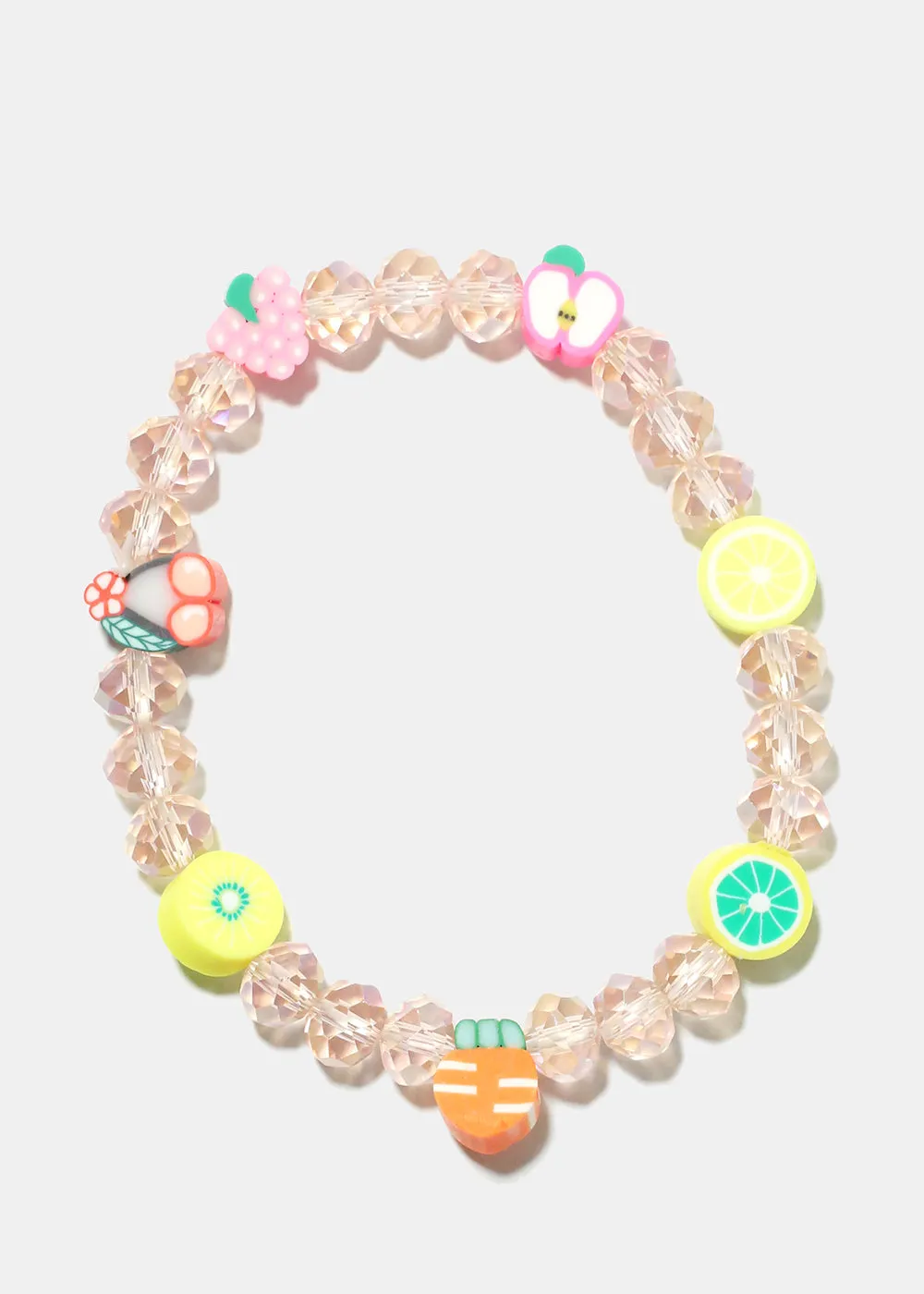 Fruit & Bead Bracelet