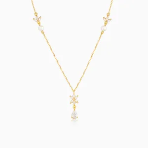 Glorious in Golden Necklace