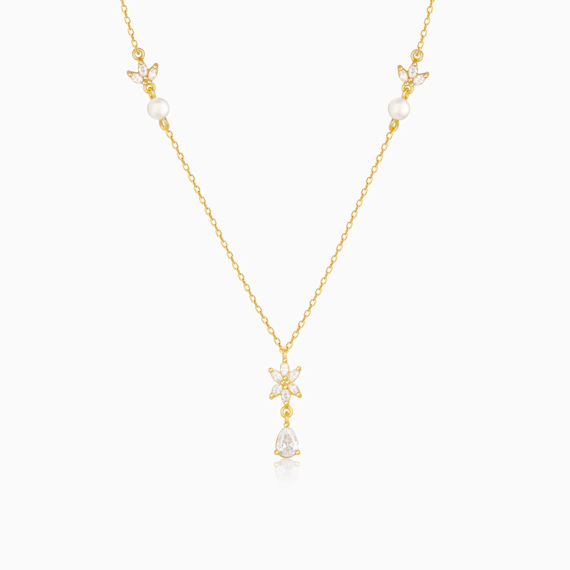 Glorious in Golden Necklace