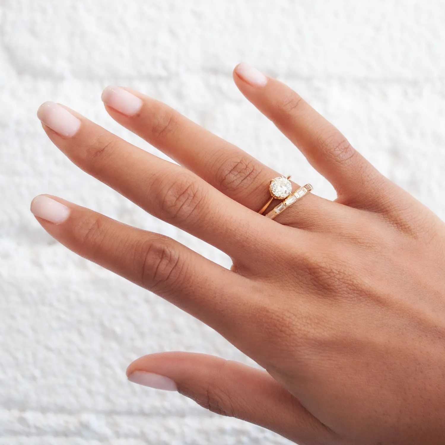 Gold & Diamond Baguette Eternity Band
