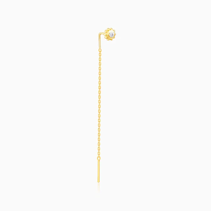 Golden Bling Sui Dhaga Earrings