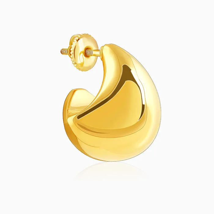 Golden Glam Girl Earrings
