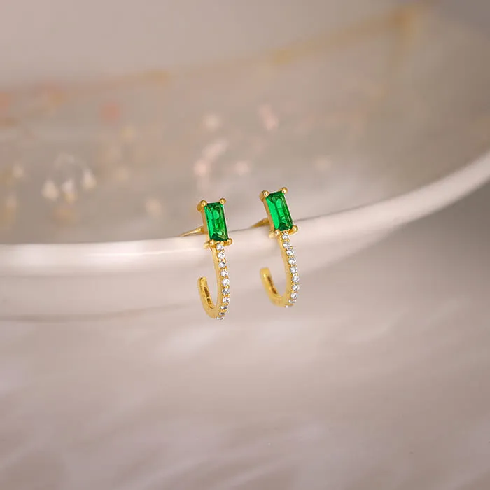 Golden Joyous J-Studs