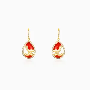 Golden Royal Heritage Earrings