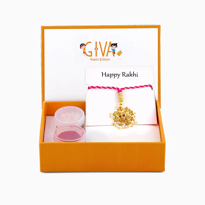 Golden Royal Lumba Rakhi