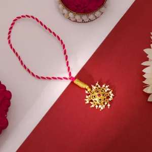 Golden Royal Lumba Rakhi