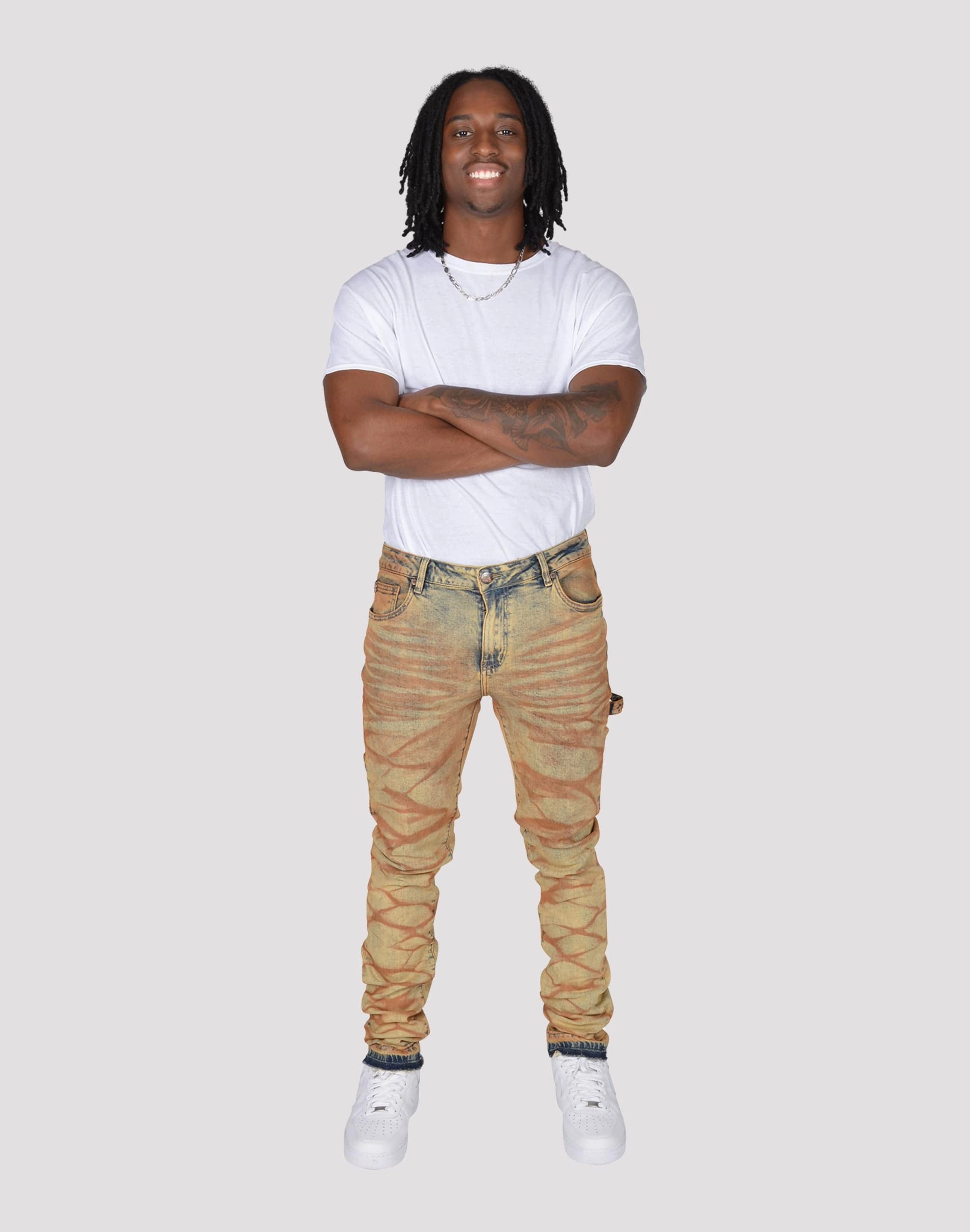 Grindhouse Acid Washed Slim Fit Denim Jeans Fashion care (washing, ironing, etc.) Smart casual wear