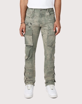Grindhouse Camo Green Solar Cargo Pants Business casual wear Luxury fashion items