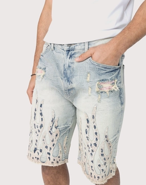 Grindhouse Fray Flame Shorts Popular fashion picks Fashion brands
