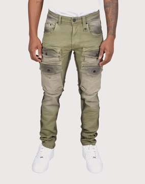 Grindhouse Green Cargo Dark Edge Pants Fashion models New fashion arrivals
