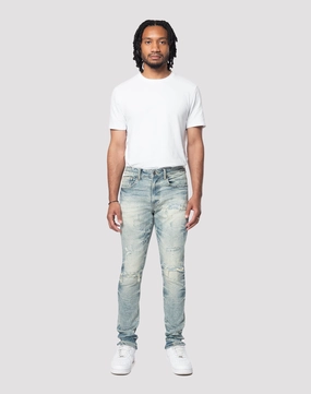 Grindhouse Lightning Effect Mechanic Blue Jeans Fashion catalog Hip - hop fashion