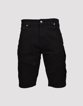 Grindhouse Multi Pocket Black Shorts Evening wear Preppy style items