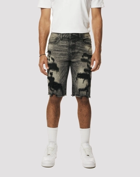 Grindhouse Rip N Repair Bali Denim Grey Shorts Fashion technology Denim products