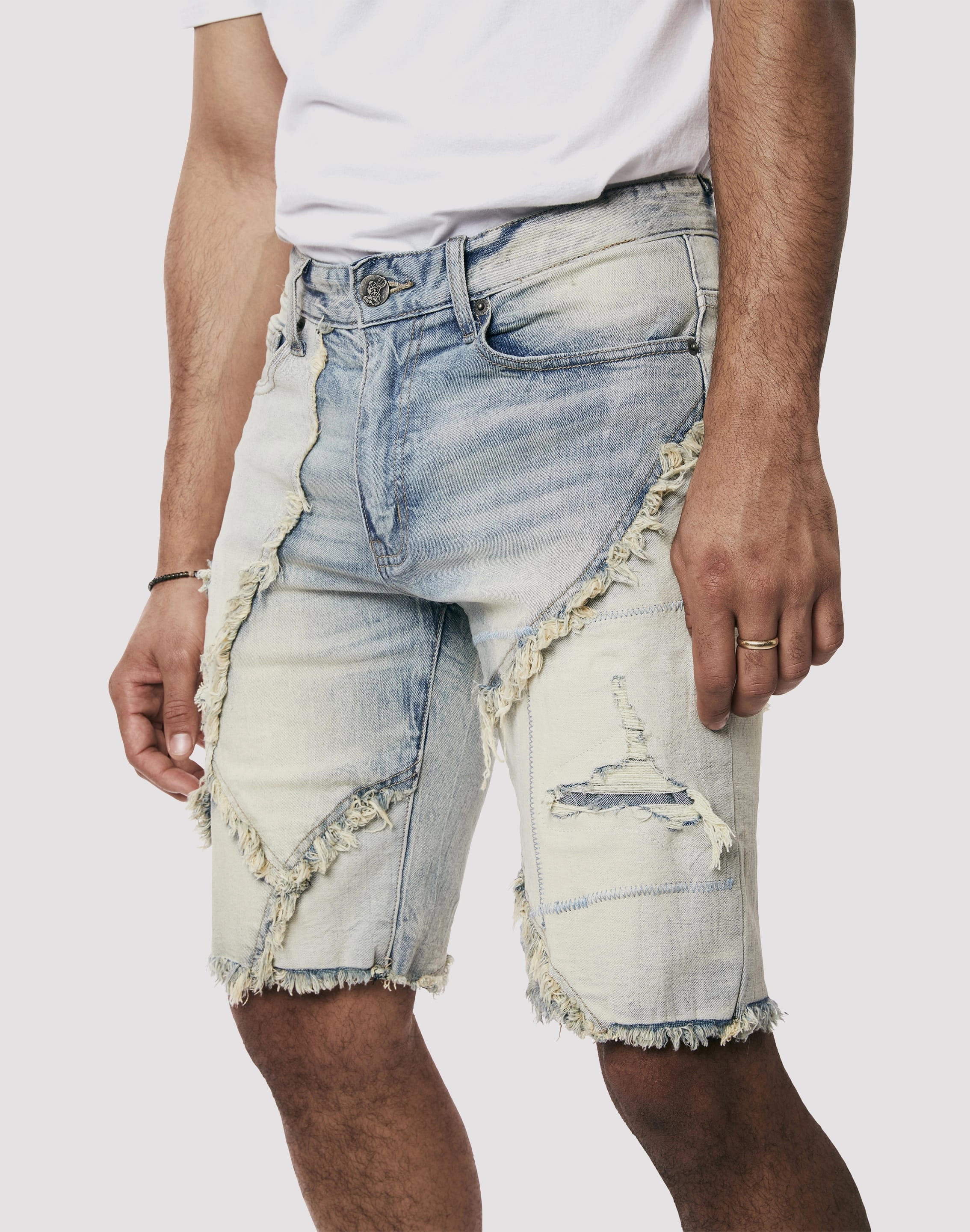 Grindhouse Seville Patchwork Shorts Fashion culture Fashion trends