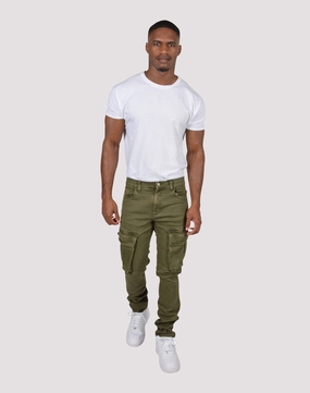 Grindhouse Side Cargo Pocket Denim Jeans Spandex - incorporated fashion Organic fashion products