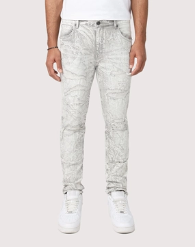 Grindhouse Slim Fit Mineral Wash Opal Grey Denim Jeans Formal wear selections Fashion customization
