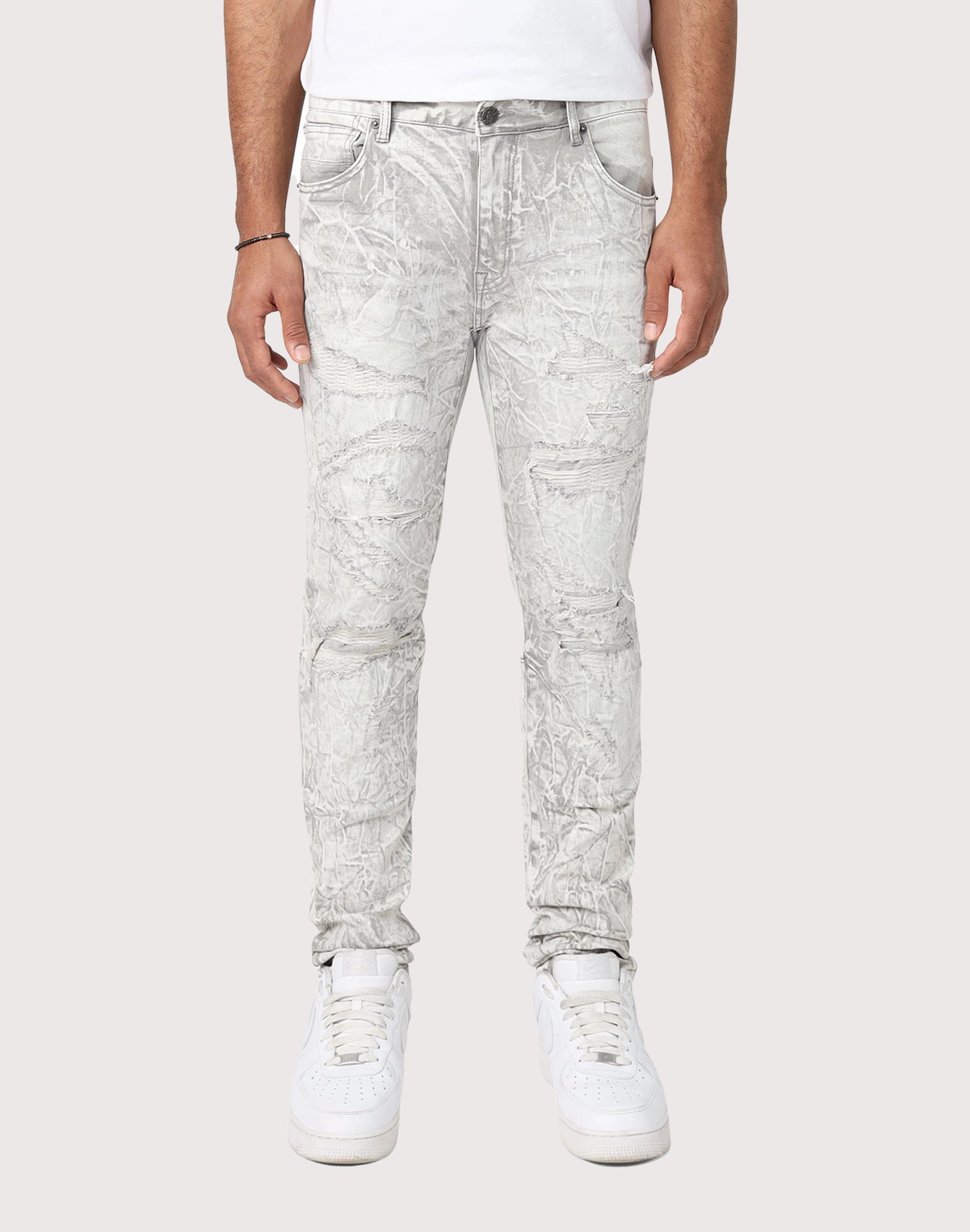 Swimwear selections Grindhouse Slim Fit Mineral Wash Opal Grey Denim Jeans Fashion advice