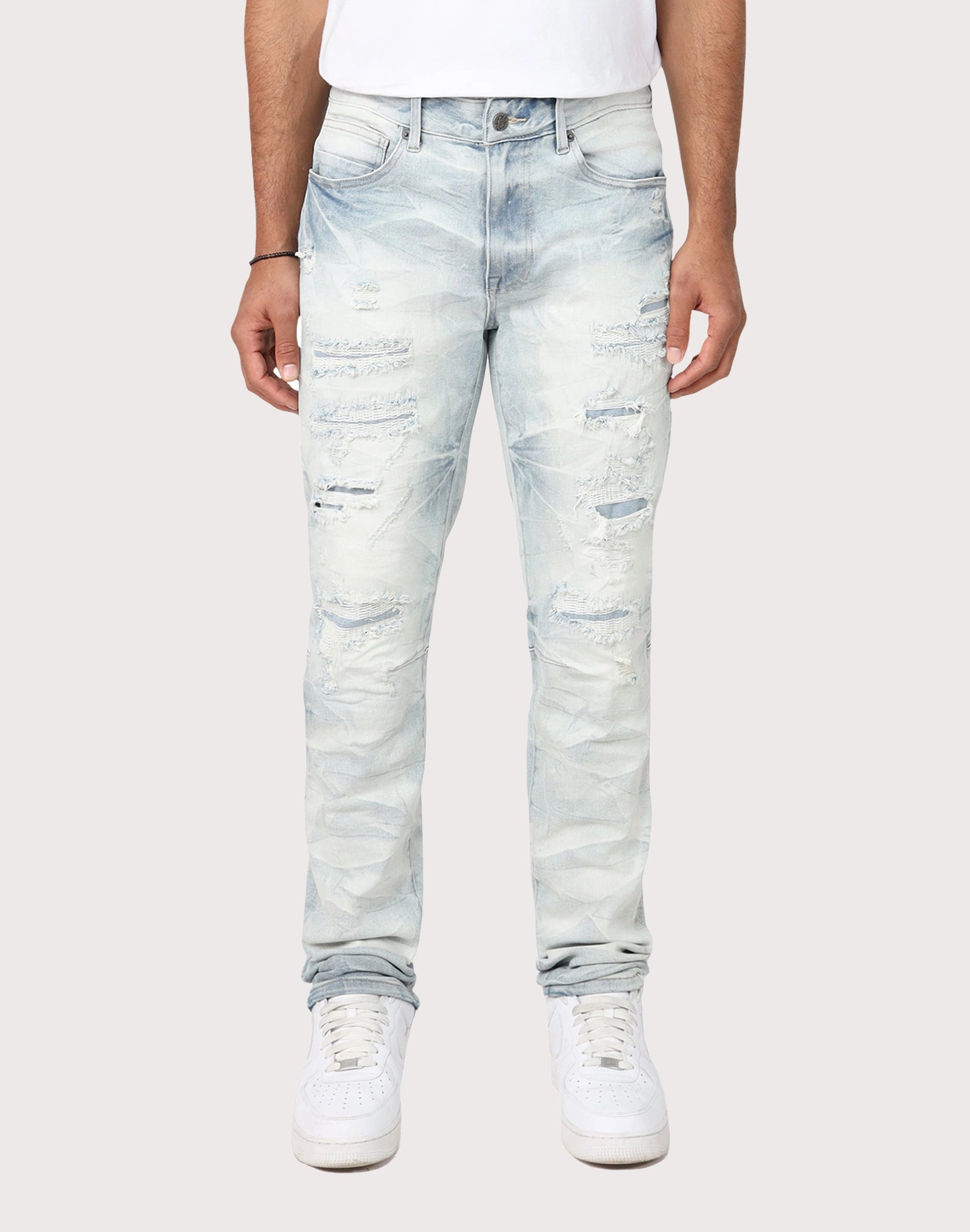 Grindhouse Slim Fit Vintage Wash Jeans Designer fashion items Activewear gear