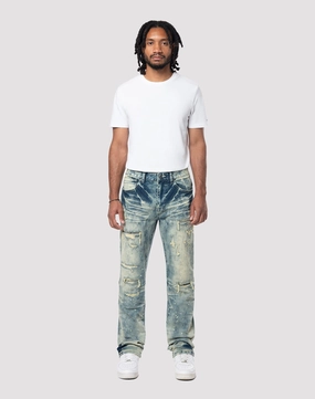 Grindhouse Streak Bleach Slim Fit Orion Blue Jeans Popular fashion picks Fashion archives