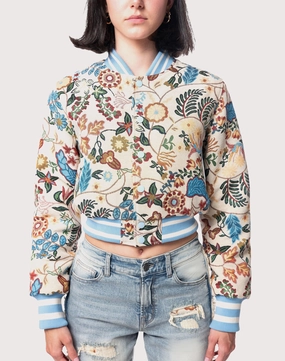 Grindhouse Tapestry Varsity Jacket Polyester - used fashion Fashion storage (wardrobes, hangers, etc.)
