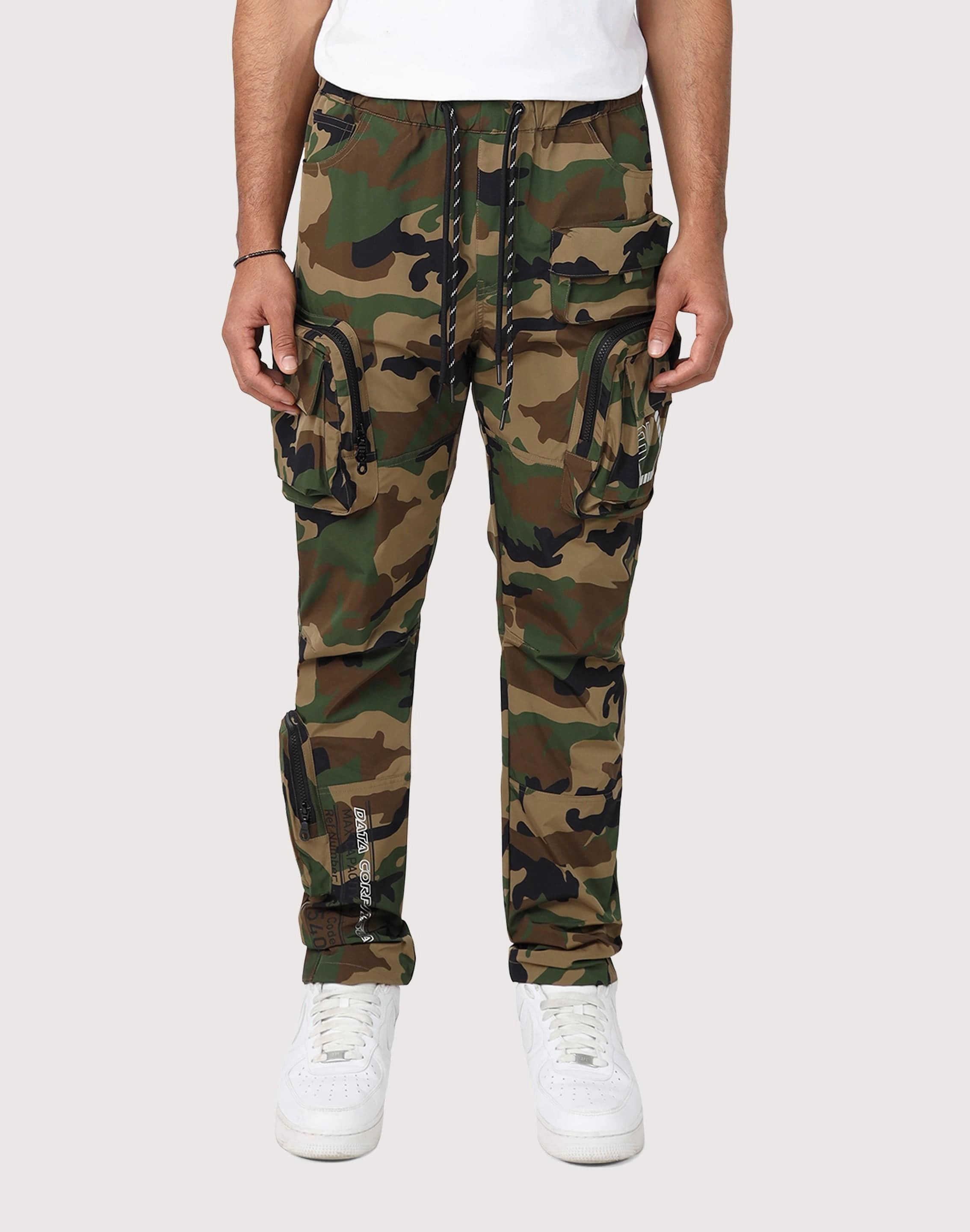 Grindhouse Utility Nylon Wood Camo Cargo Pants Fashion storage (wardrobes, hangers, etc.) Fashion lookbook