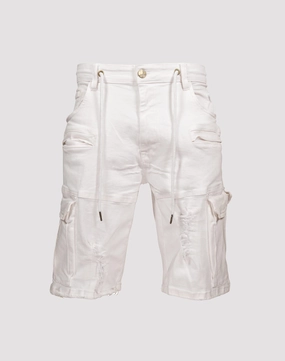Grindhouse White Cargo Pocket Shorts Style statements Preppy style items