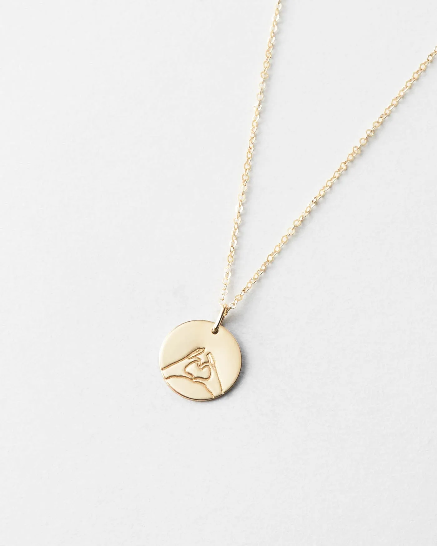 Hand Heart Necklace
