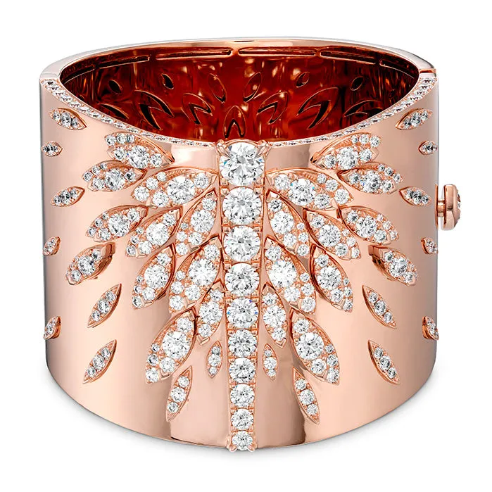 Hearts On Fire White Kites Cuff Diamond Bangle