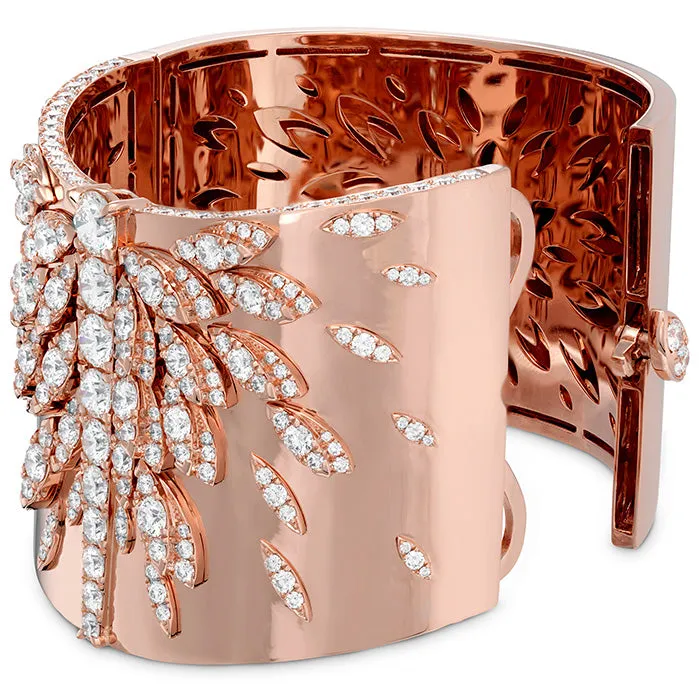 Hearts On Fire White Kites Cuff Diamond Bangle