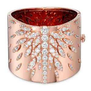 Hearts On Fire White Kites Cuff Diamond Bangle